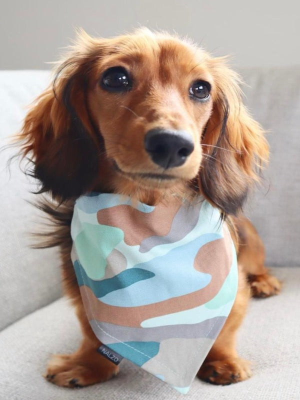 Camo dog cheap bandana