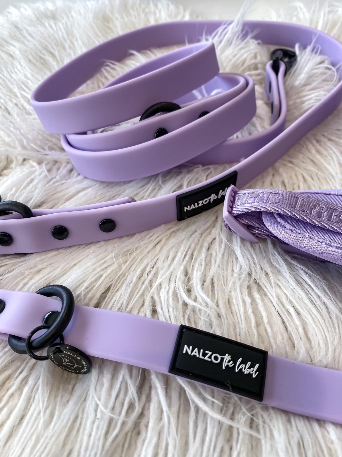 Lilac Waterproof Dog Collar - Waterproof