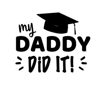 Dad Graduated - Add On